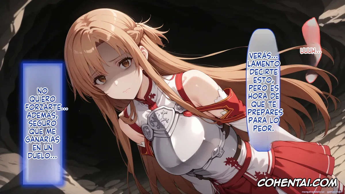 Sword Art Online hentai, Asuna Yuuki hentai, Senkou no Asuna to Kairaku Ochi Suru made Derarenai Aincrad (Sword Art Online), pagina 9
