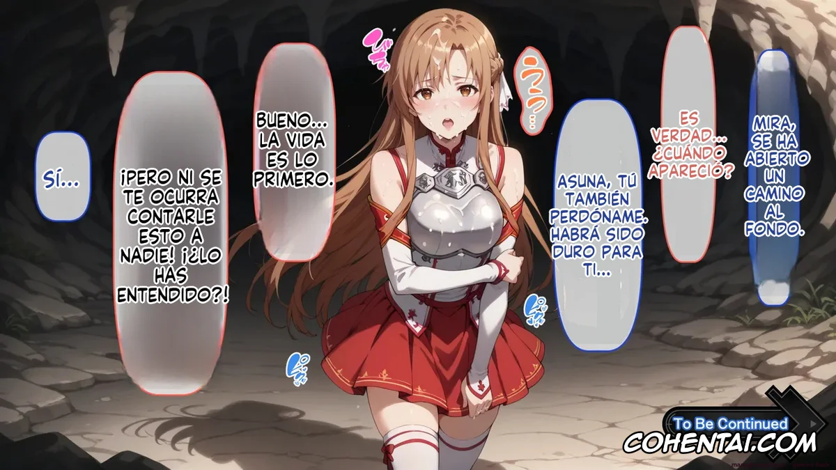 Sword Art Online porno, Asuna Yuuki porno, Senkou no Asuna to Kairaku Ochi Suru made Derarenai Aincrad (Sword Art Online), pagina 23