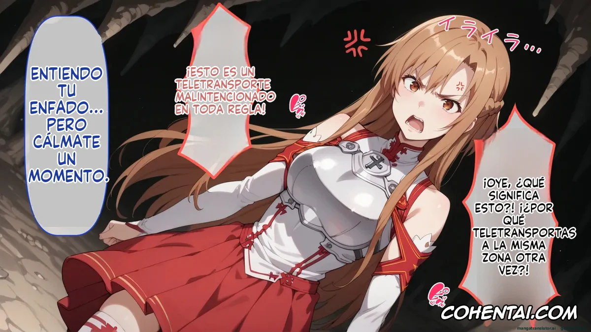 Sword Art Online porno, Asuna Yuuki porno, Senkou no Asuna to Kairaku Ochi Suru made Derarenai Aincrad (Sword Art Online), pagina 26