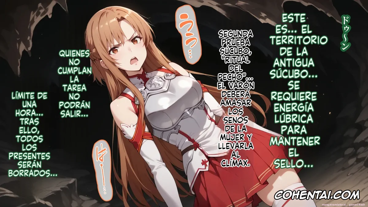 Sword Art Online xxx, Asuna Yuuki xxx, Senkou no Asuna to Kairaku Ochi Suru made Derarenai Aincrad (Sword Art Online), pagina 28