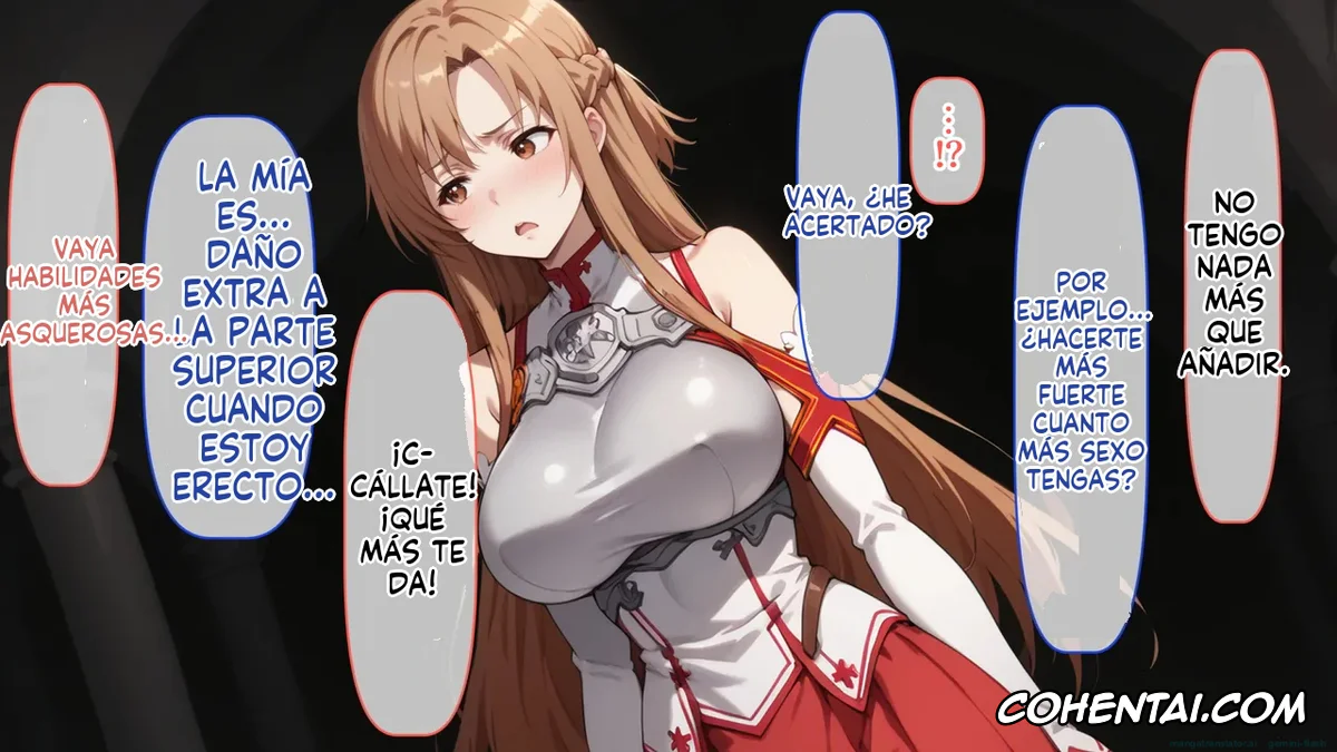 Sword Art Online xxx, Asuna Yuuki xxx, Senkou no Asuna to Kairaku Ochi Suru made Derarenai Aincrad (Sword Art Online), pagina 46