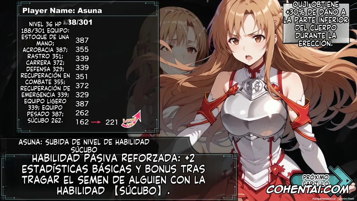 Sword Art Online hentai, Asuna Yuuki hentai, Senkou no Asuna to Kairaku Ochi Suru made Derarenai Aincrad (Sword Art Online), pagina 66