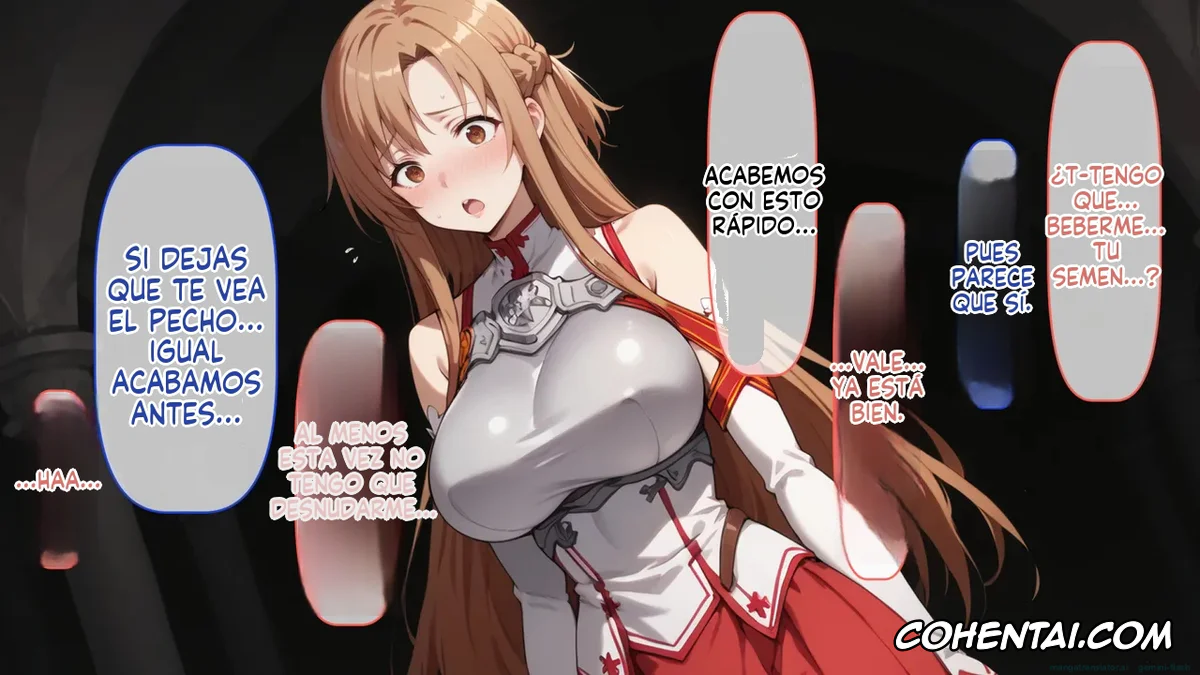 Sword Art Online xxx, Asuna Yuuki xxx, Senkou no Asuna to Kairaku Ochi Suru made Derarenai Aincrad (Sword Art Online), pagina 70