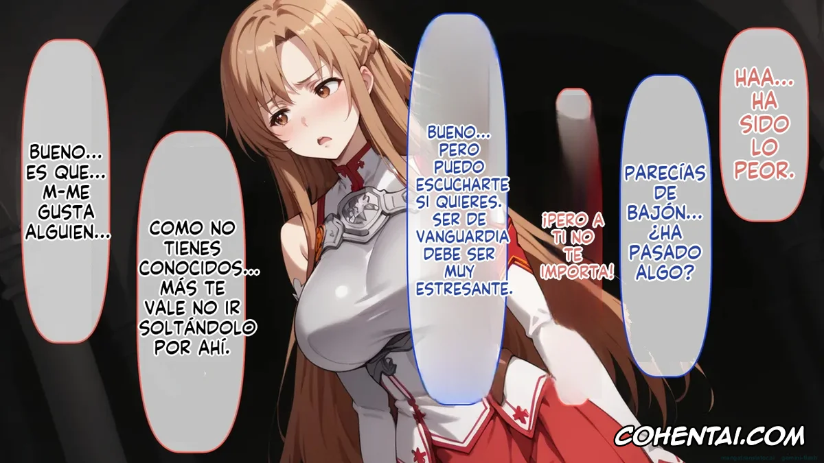 Sword Art Online xxx, Asuna Yuuki xxx, Senkou no Asuna to Kairaku Ochi Suru made Derarenai Aincrad (Sword Art Online), pagina 85