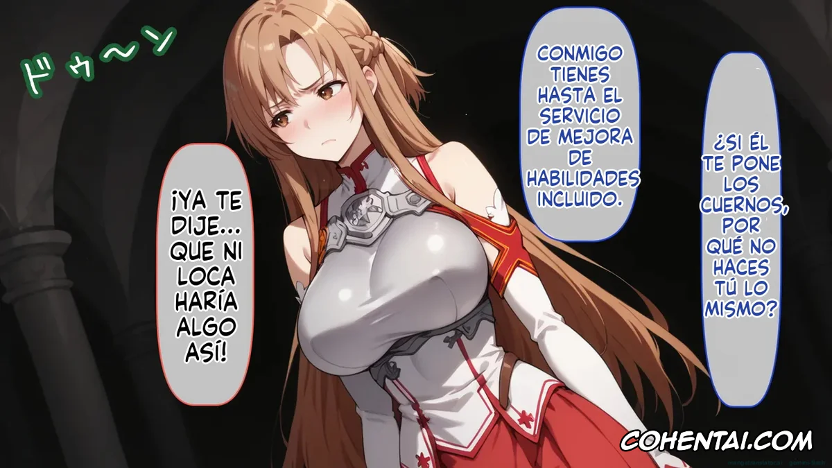 Sword Art Online xxx, Asuna Yuuki xxx, Senkou no Asuna to Kairaku Ochi Suru made Derarenai Aincrad (Sword Art Online), pagina 91