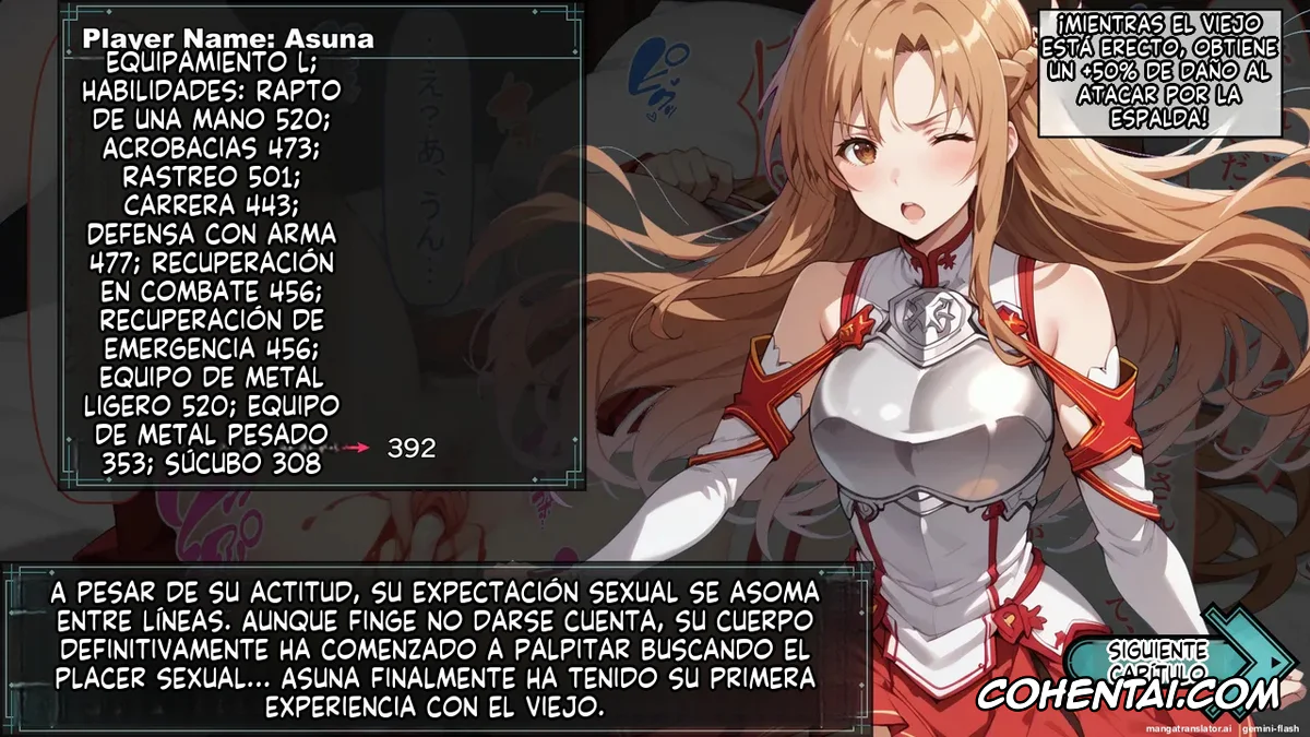 Sword Art Online hentai, Asuna Yuuki hentai, Senkou no Asuna to Kairaku Ochi Suru made Derarenai Aincrad (Sword Art Online), pagina 117