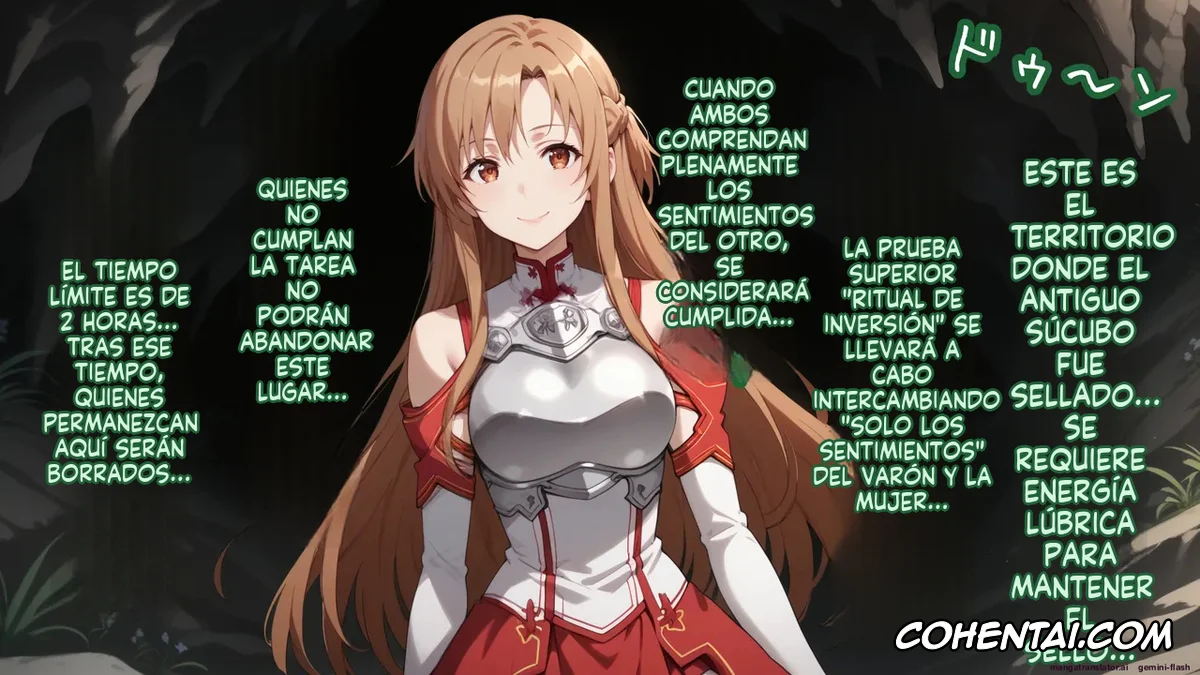 Sword Art Online porno, Asuna Yuuki porno, Senkou no Asuna to Kairaku Ochi Suru made Derarenai Aincrad (Sword Art Online), pagina 119
