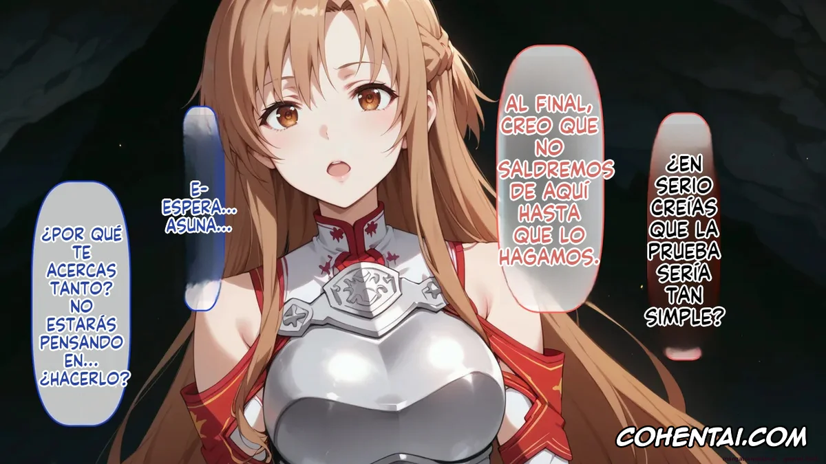 Sword Art Online porno, Asuna Yuuki porno, Senkou no Asuna to Kairaku Ochi Suru made Derarenai Aincrad (Sword Art Online), pagina 122