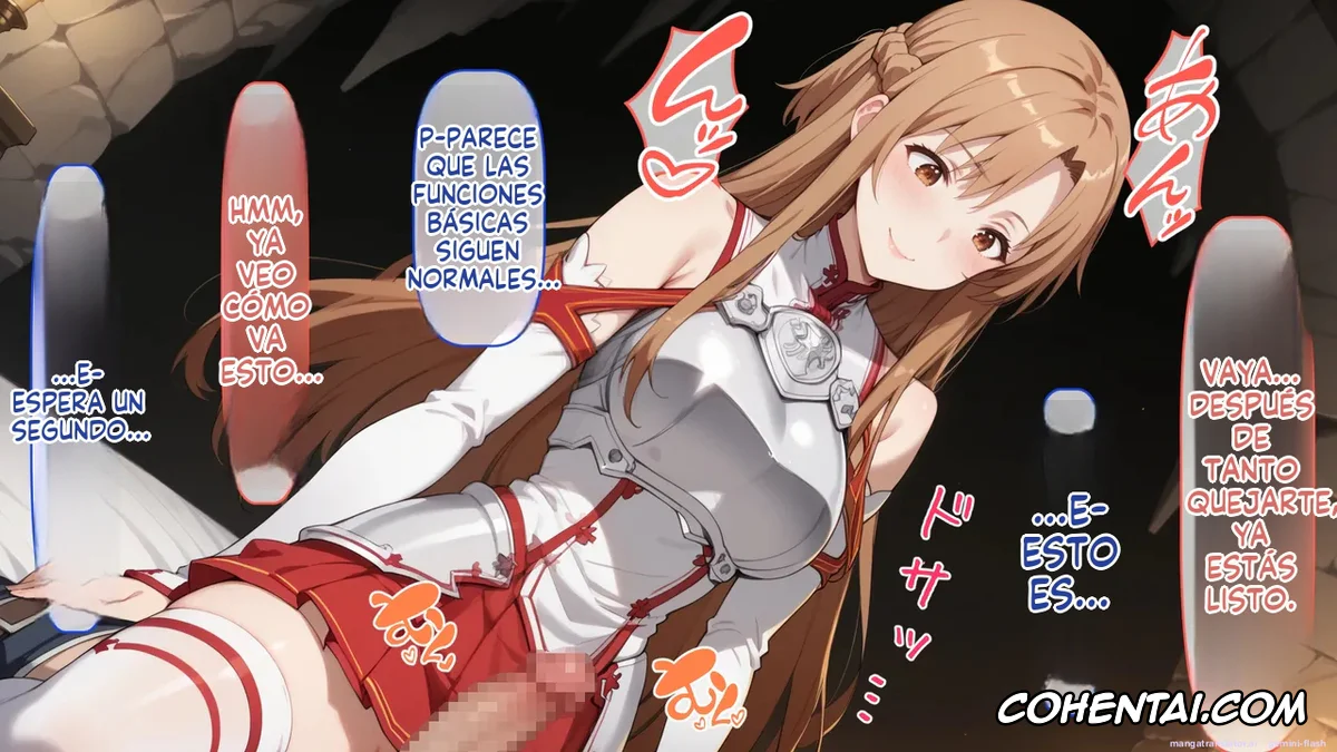 Sword Art Online xxx, Asuna Yuuki xxx, Senkou no Asuna to Kairaku Ochi Suru made Derarenai Aincrad (Sword Art Online), pagina 124