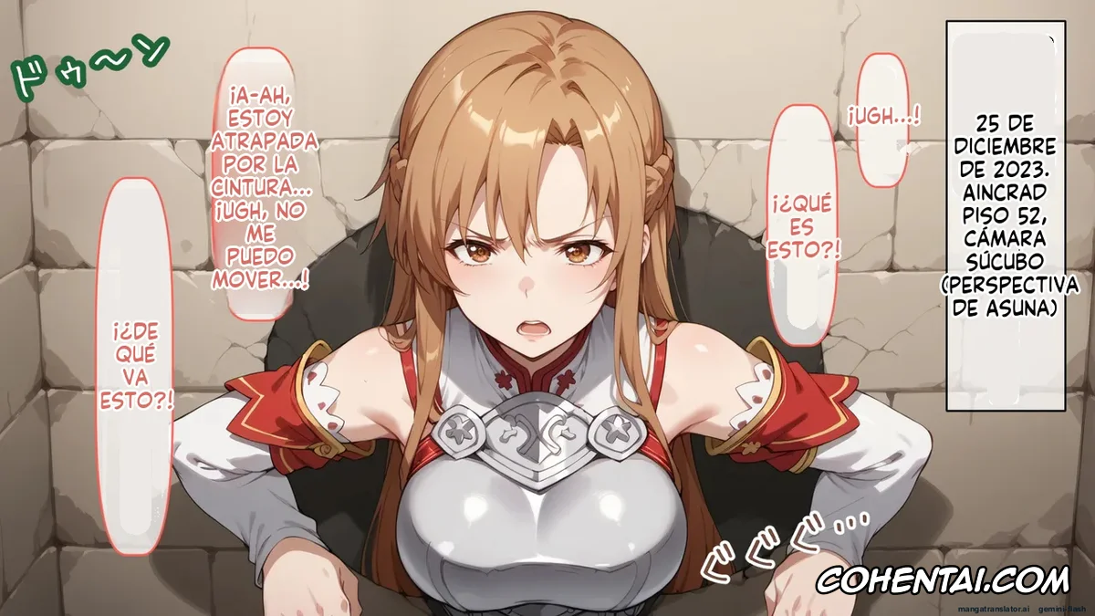 Sword Art Online hentai, Asuna Yuuki hentai, Senkou no Asuna to Kairaku Ochi Suru made Derarenai Aincrad (Sword Art Online), pagina 150