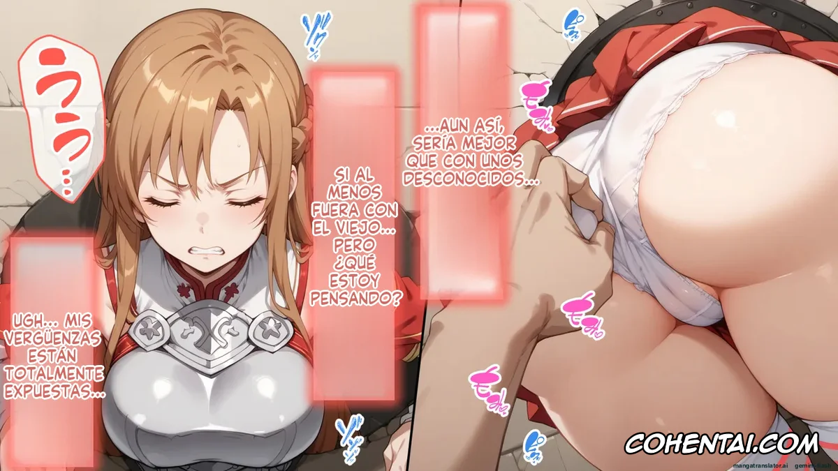Sword Art Online xxx, Asuna Yuuki xxx, Senkou no Asuna to Kairaku Ochi Suru made Derarenai Aincrad (Sword Art Online), pagina 154