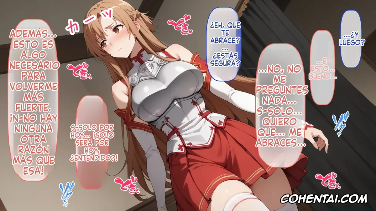 Sword Art Online porno, Asuna Yuuki porno, Senkou no Asuna to Kairaku Ochi Suru made Derarenai Aincrad (Sword Art Online), pagina 185