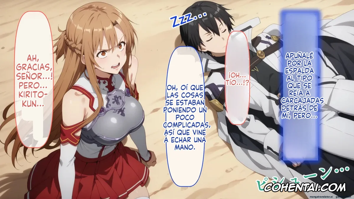 Sword Art Online xxx, Asuna Yuuki xxx, Senkou no Asuna to Kairaku Ochi Suru made Derarenai Aincrad (Sword Art Online), pagina 265