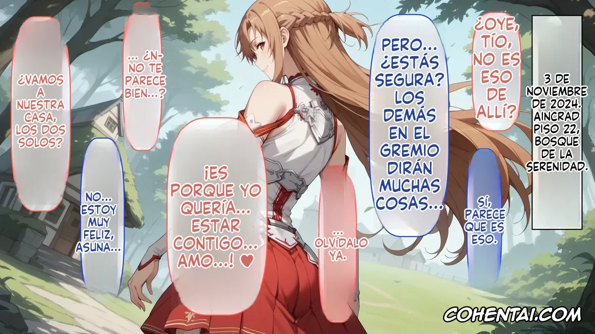 Sword Art Online xxx, Asuna Yuuki xxx, Senkou no Asuna to Kairaku Ochi Suru made Derarenai Aincrad (Sword Art Online), pagina 328