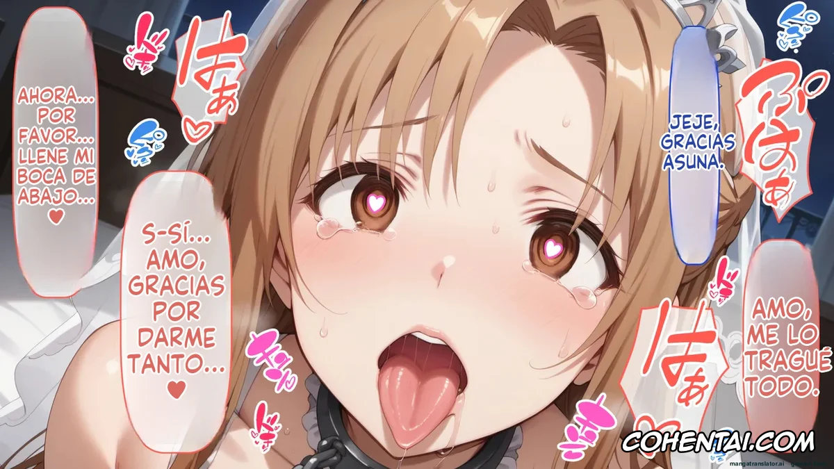 Sword Art Online xxx, Asuna Yuuki xxx, Senkou no Asuna to Kairaku Ochi Suru made Derarenai Aincrad (Sword Art Online), pagina 349
