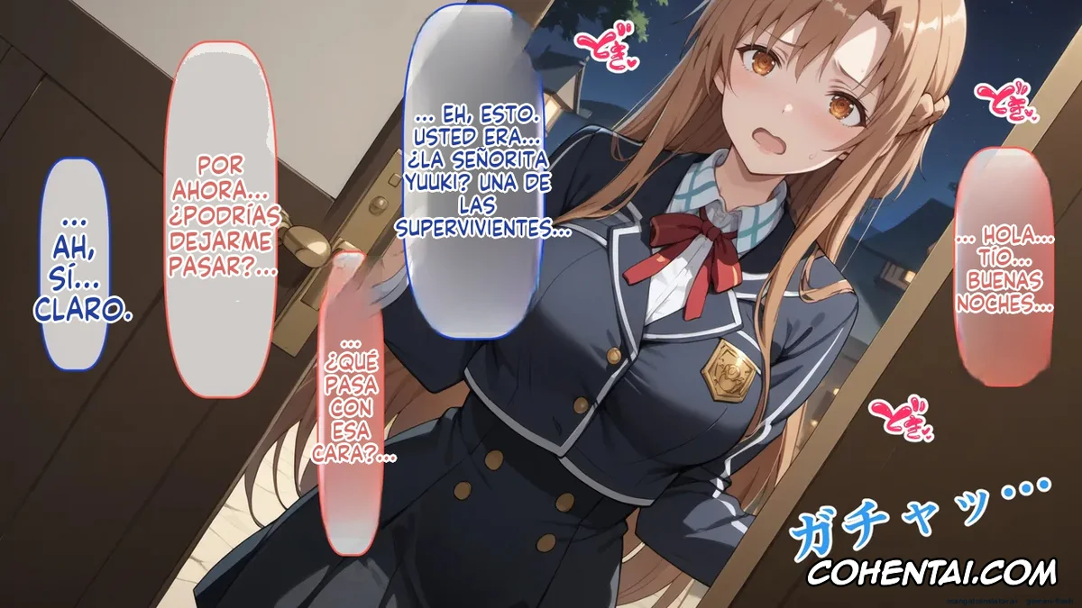 Sword Art Online porno, Asuna Yuuki porno, Senkou no Asuna to Kairaku Ochi Suru made Derarenai Aincrad (Sword Art Online), pagina 407