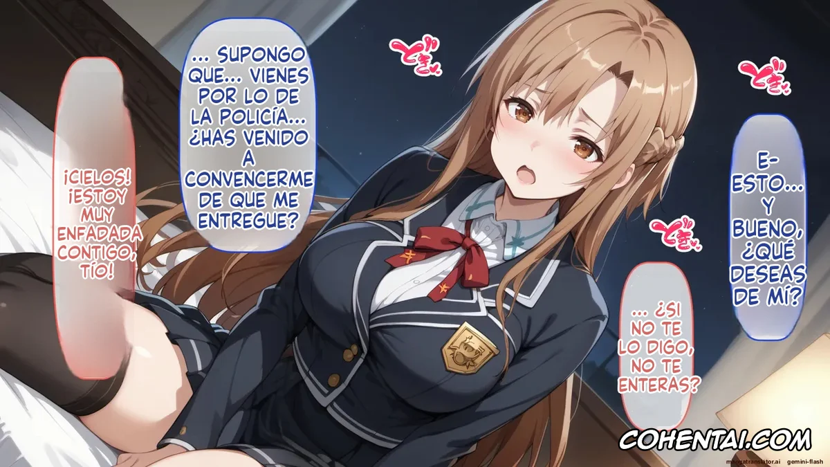 Sword Art Online hentai, Asuna Yuuki hentai, Senkou no Asuna to Kairaku Ochi Suru made Derarenai Aincrad (Sword Art Online), pagina 408