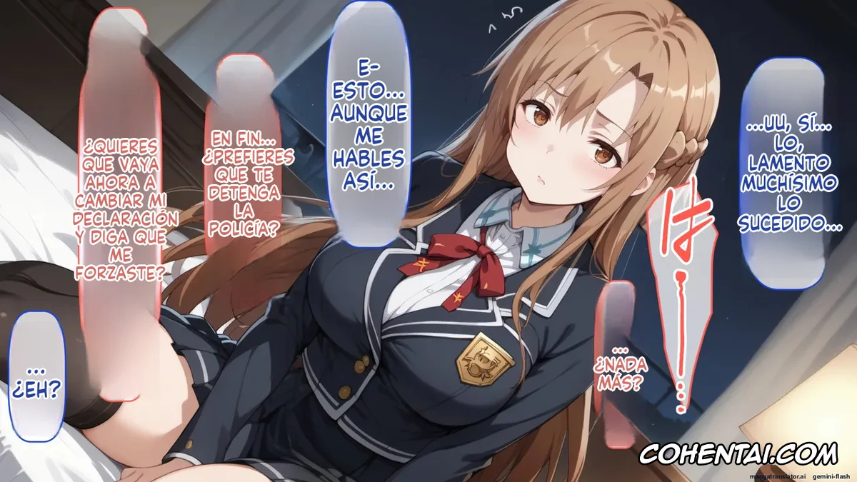Sword Art Online xxx, Asuna Yuuki xxx, Senkou no Asuna to Kairaku Ochi Suru made Derarenai Aincrad (Sword Art Online), pagina 409
