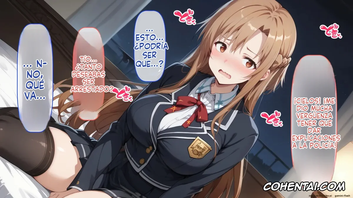 Sword Art Online porno, Asuna Yuuki porno, Senkou no Asuna to Kairaku Ochi Suru made Derarenai Aincrad (Sword Art Online), pagina 410