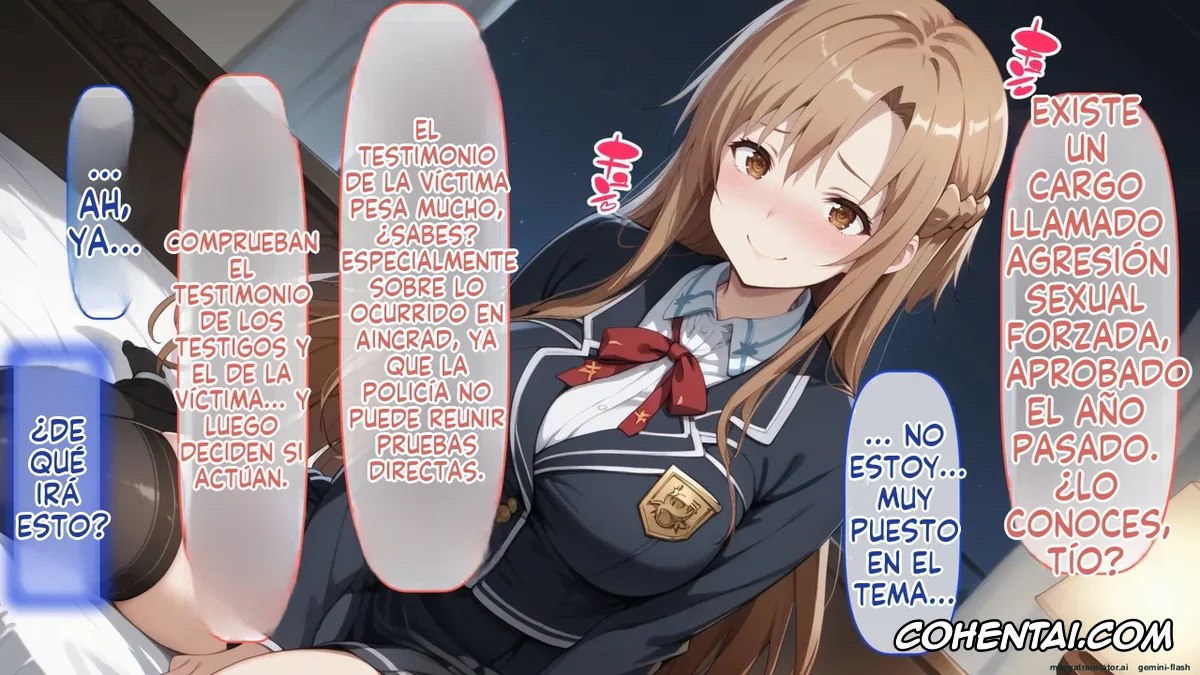 Sword Art Online hentai, Asuna Yuuki hentai, Senkou no Asuna to Kairaku Ochi Suru made Derarenai Aincrad (Sword Art Online), pagina 411