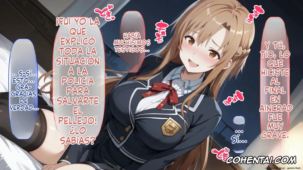 Sword Art Online xxx, Asuna Yuuki xxx, Senkou no Asuna to Kairaku Ochi Suru made Derarenai Aincrad (Sword Art Online), pagina 412