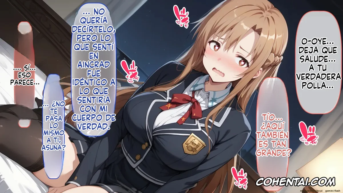 Sword Art Online porno, Asuna Yuuki porno, Senkou no Asuna to Kairaku Ochi Suru made Derarenai Aincrad (Sword Art Online), pagina 419