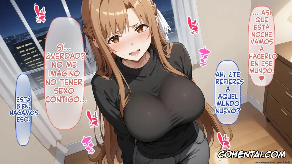 Sword Art Online xxx, Asuna Yuuki xxx, Senkou no Asuna to Kairaku Ochi Suru made Derarenai Aincrad (Sword Art Online), pagina 457