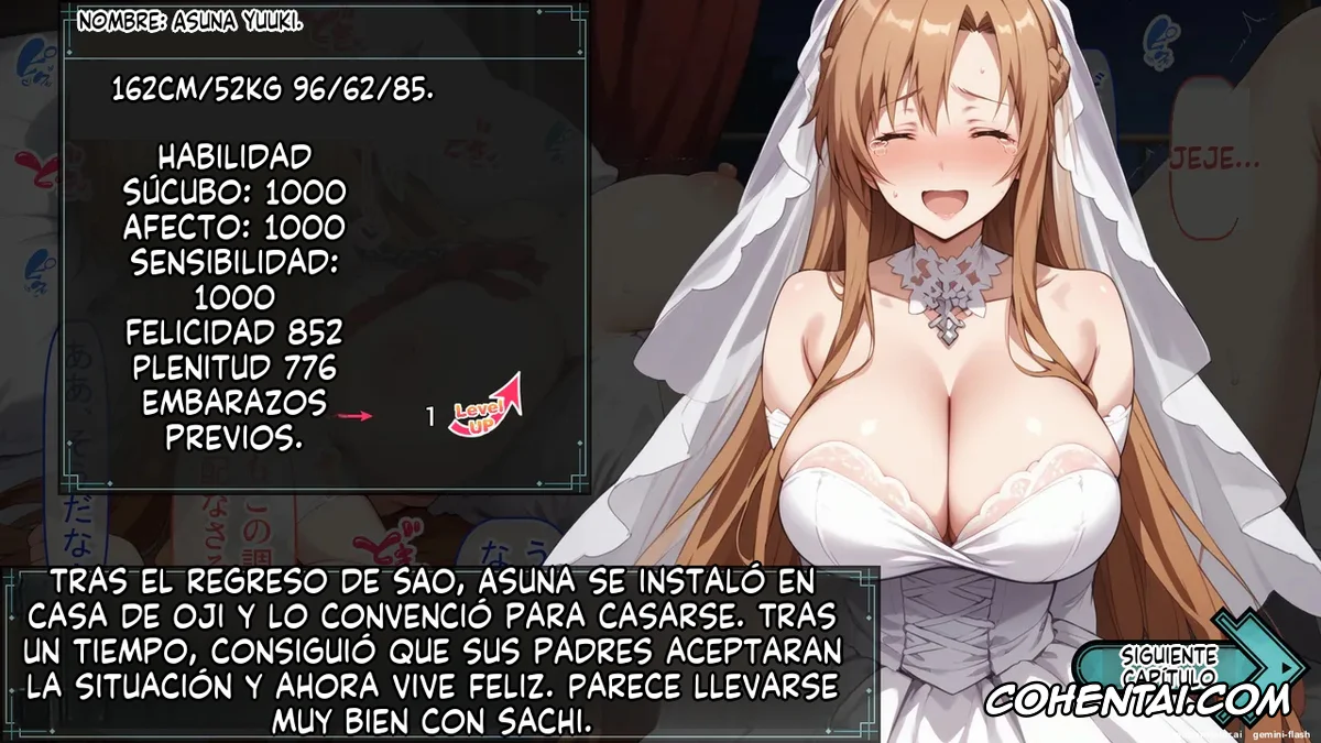 Sword Art Online hentai, Asuna Yuuki hentai, Senkou no Asuna to Kairaku Ochi Suru made Derarenai Aincrad (Sword Art Online), pagina 486