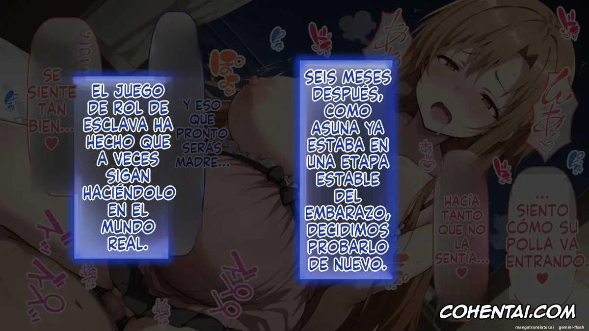 Sword Art Online porno, Asuna Yuuki porno, Senkou no Asuna to Kairaku Ochi Suru made Derarenai Aincrad (Sword Art Online), pagina 488