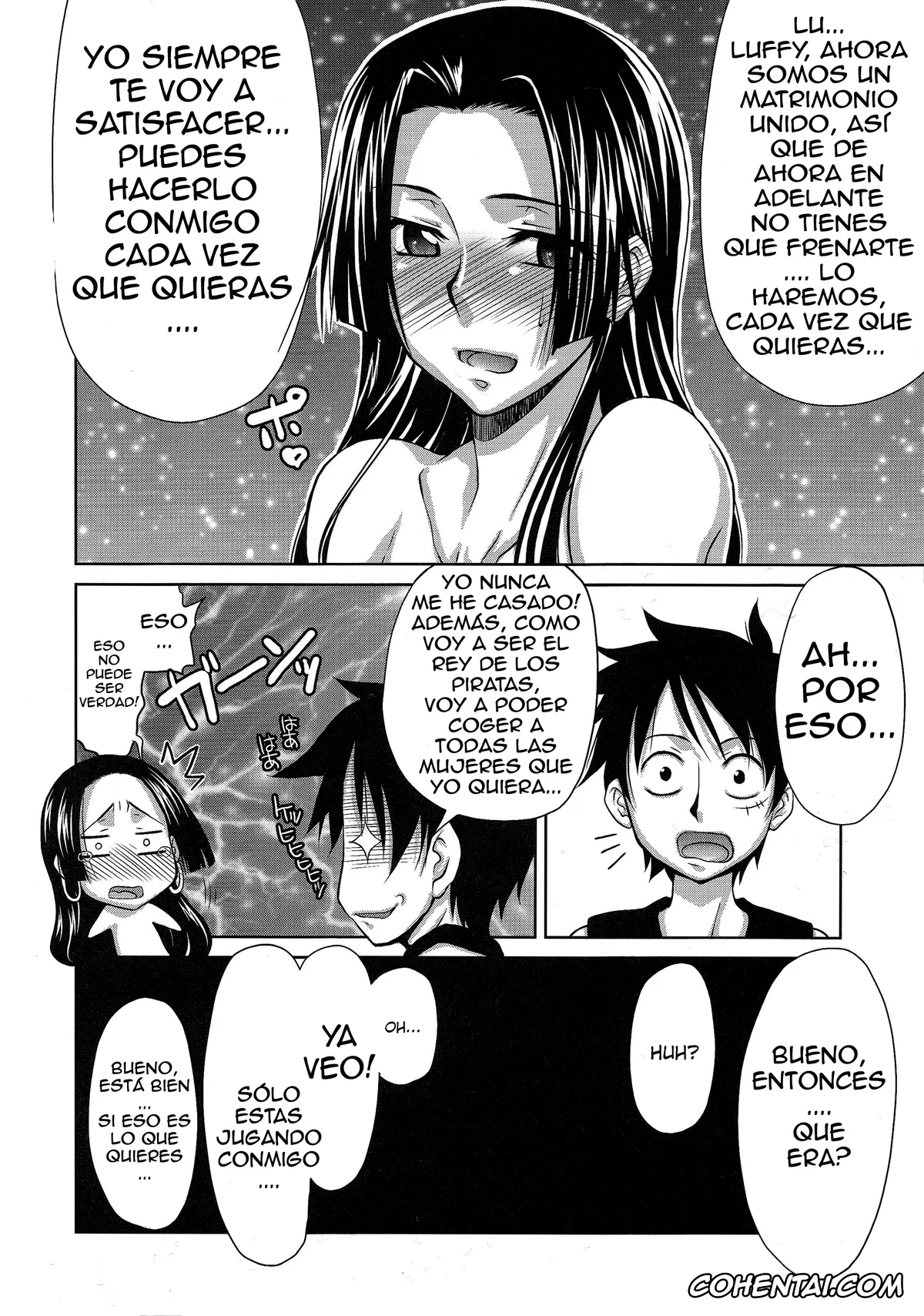 One Piece hentai, Boa Hancock hentai, Monkey D. Luffy hentai, Love Love Hurricane II (One Piece), pagina 27