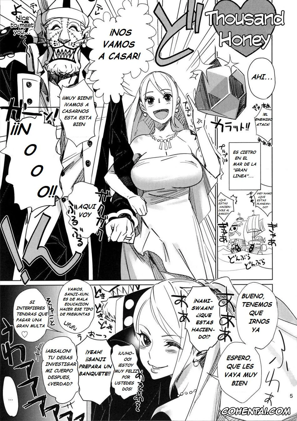 One Piece xxx, Absalom xxx, Nami xxx, Shinsekai (One Piece), pagina 4