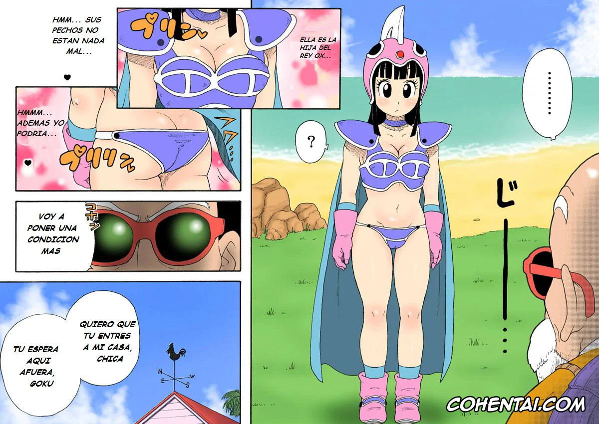 Dragon Ball porno, Chi Chi porno, Master Roshi porno, Danganball Kanzen Mousou Han 03 (Dragon Ball), pagina 5