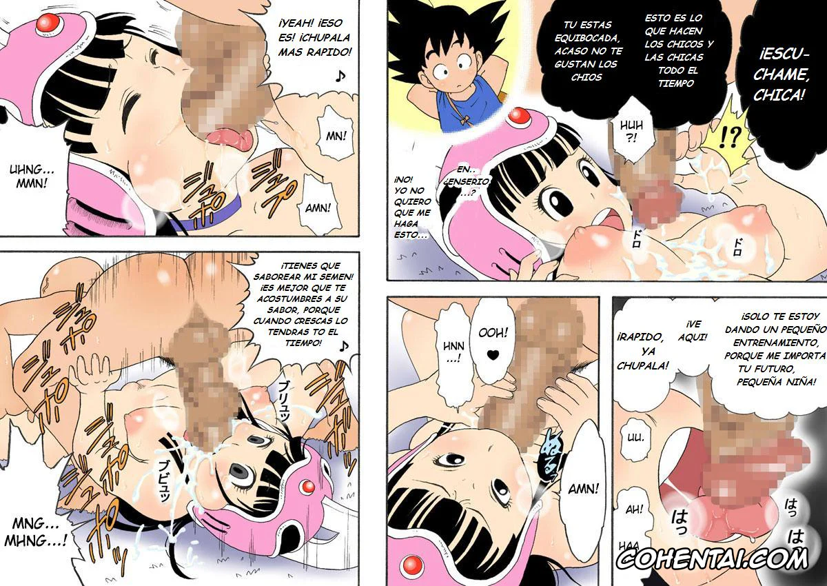 Dragon Ball xxx, Chi Chi xxx, Master Roshi xxx, Danganball Kanzen Mousou Han 03 (Dragon Ball), pagina 10