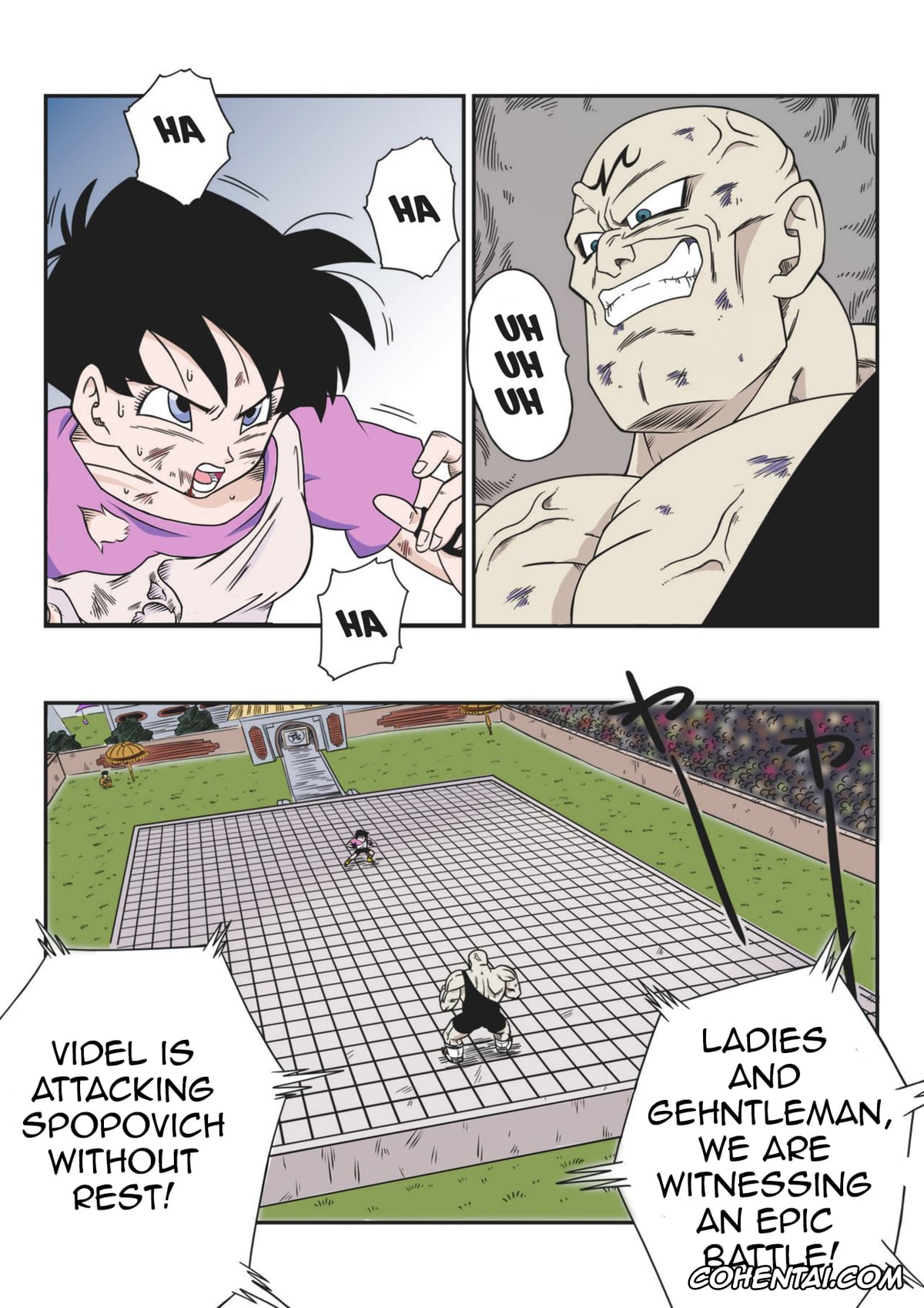 Dragon Ball porno, Dragon Ball Z porno, Spopovich porno, Videl porno, Videl VS Spopovich (Dragon Ball), pagina 2