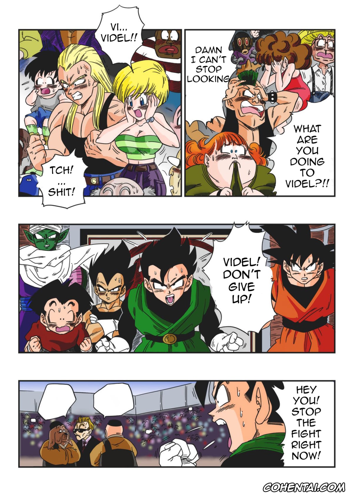 Dragon Ball porno, Dragon Ball Z porno, Spopovich porno, Videl porno, Videl VS Spopovich (Dragon Ball), pagina 8