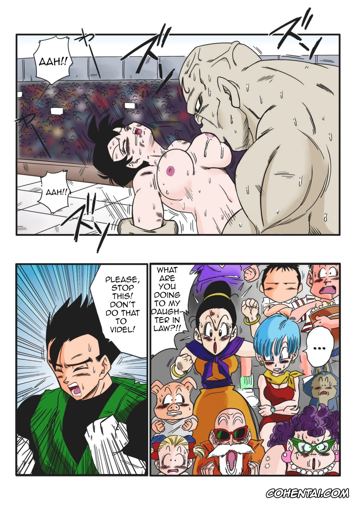 Dragon Ball xxx, Dragon Ball Z xxx, Spopovich xxx, Videl xxx, Videl VS Spopovich (Dragon Ball), pagina 16