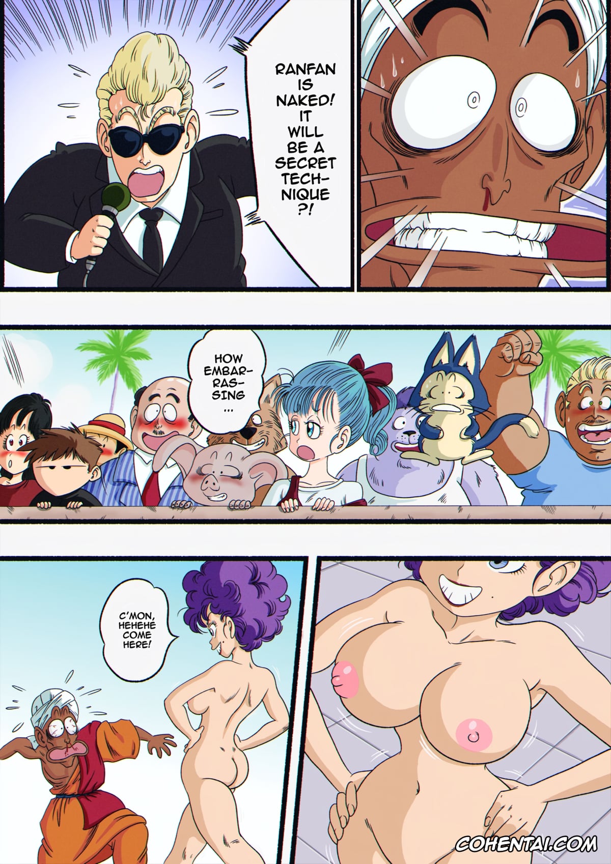 Dragon Ball porno, Nam porno, Nam vs Ranfan (Dragon Ball), pagina 5