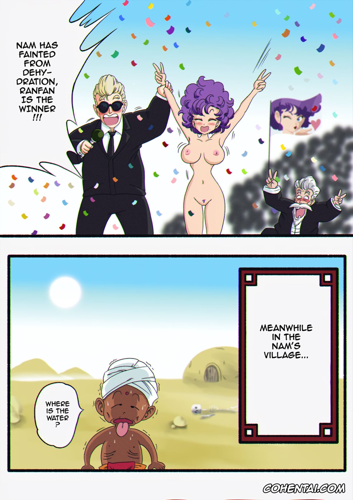 Dragon Ball hentai, Nam hentai, Nam vs Ranfan (Dragon Ball), pagina 18