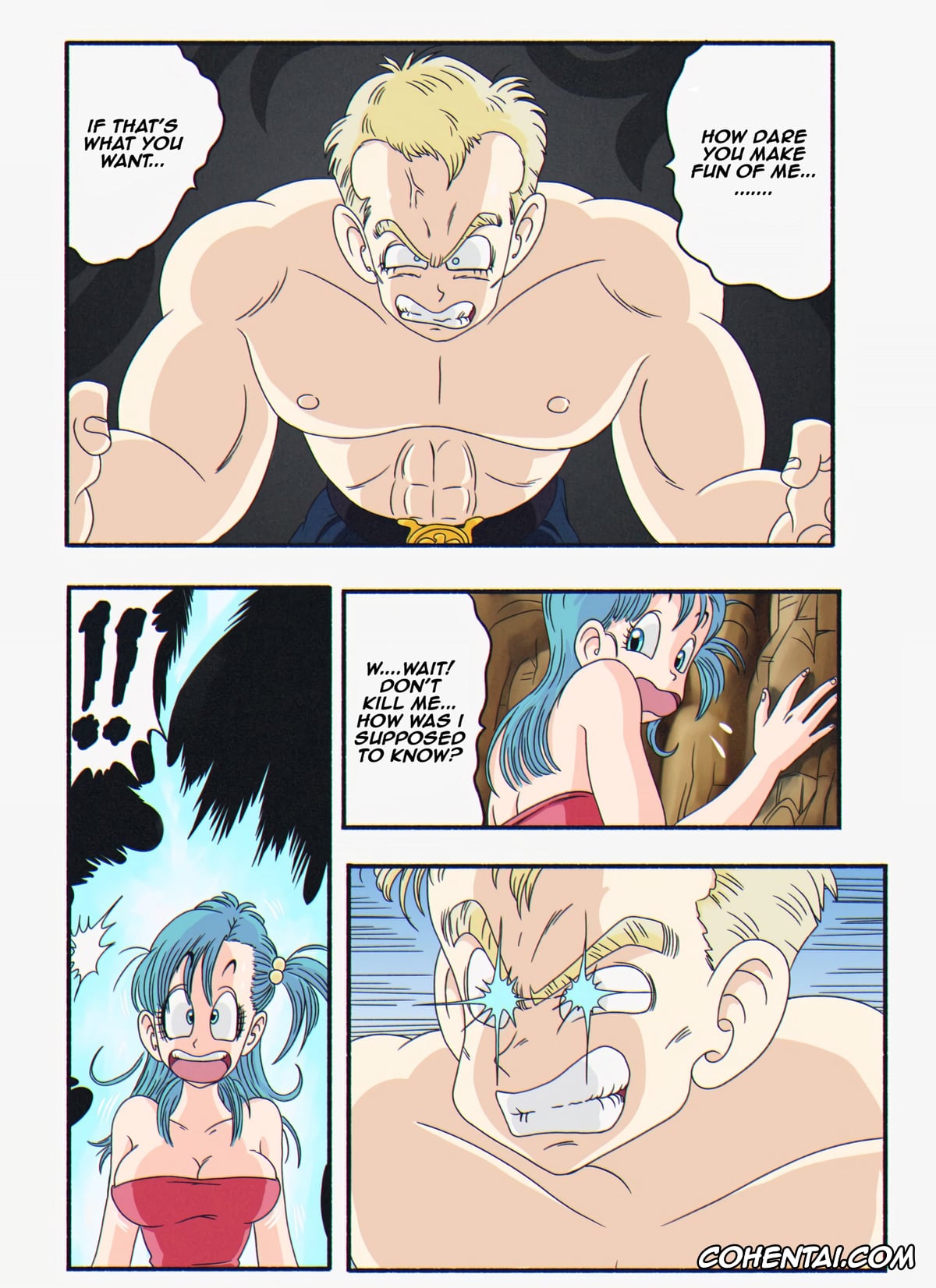 Dragon Ball xxx, Bulma Briefs xxx, Bulma vs General Blue! (Dragon Ball), pagina 4