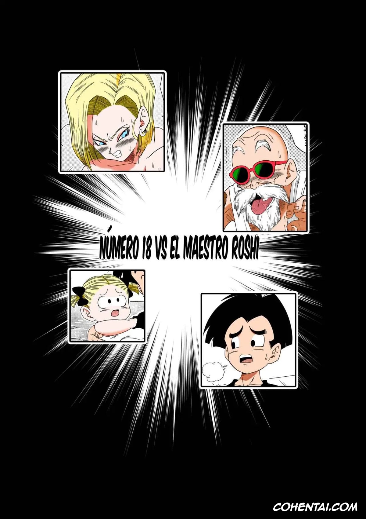 Dragon Ball xxx, Android 18 xxx, Master Roshi xxx, Android 18 vs. Master Roshi (Dragon Ball), pagina 4