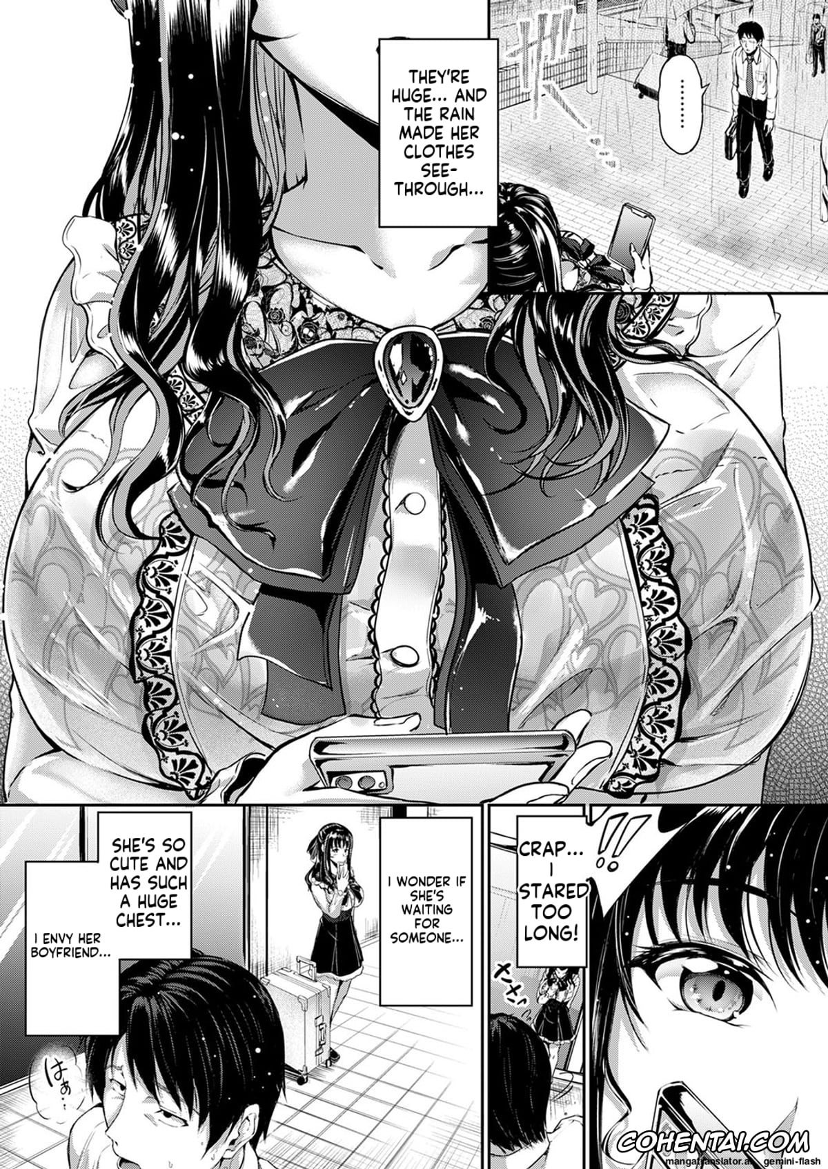 Revistas porno, COMIC ExE porno, Jinrai Joshi Invite (COMIC ExE 53), pagina 2