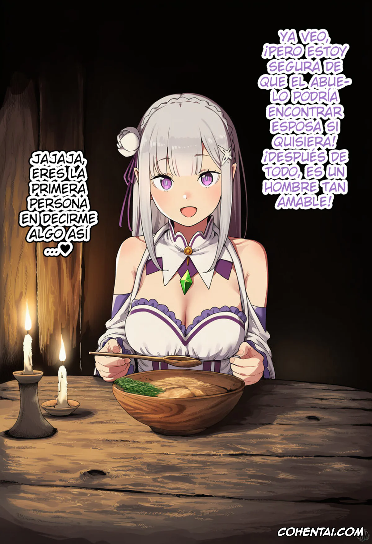 Re:Zero kara Hajimeru Isekai Seikatsu porno, Emilia porno, Kouketsu na Half Elf no Emilia ga Henkyou no Noumin Jiji ni Damasare Yome ni Otosareru (Re׃Zero kara Hajimeru Isekai Seikatsu), pagina 11