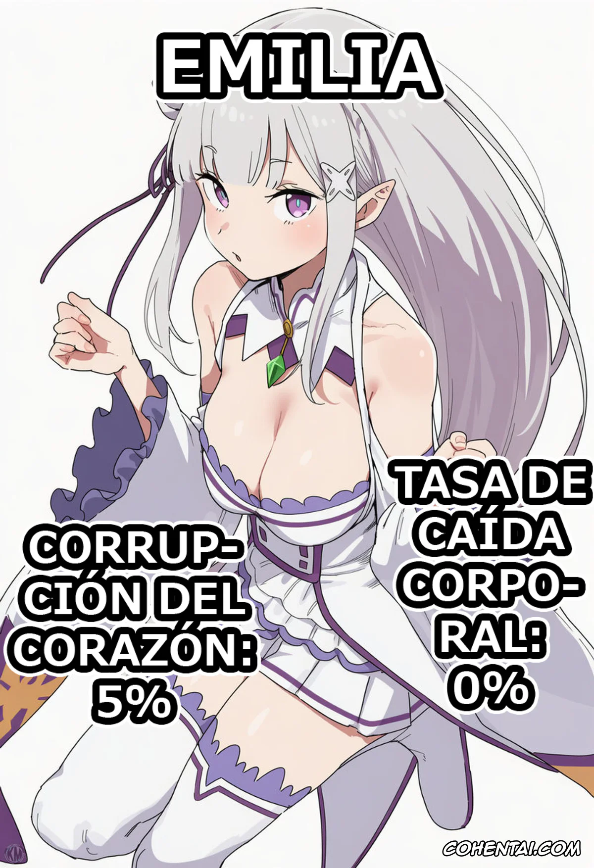 Re:Zero kara Hajimeru Isekai Seikatsu porno, Emilia porno, Kouketsu na Half Elf no Emilia ga Henkyou no Noumin Jiji ni Damasare Yome ni Otosareru (Re׃Zero kara Hajimeru Isekai Seikatsu), pagina 14