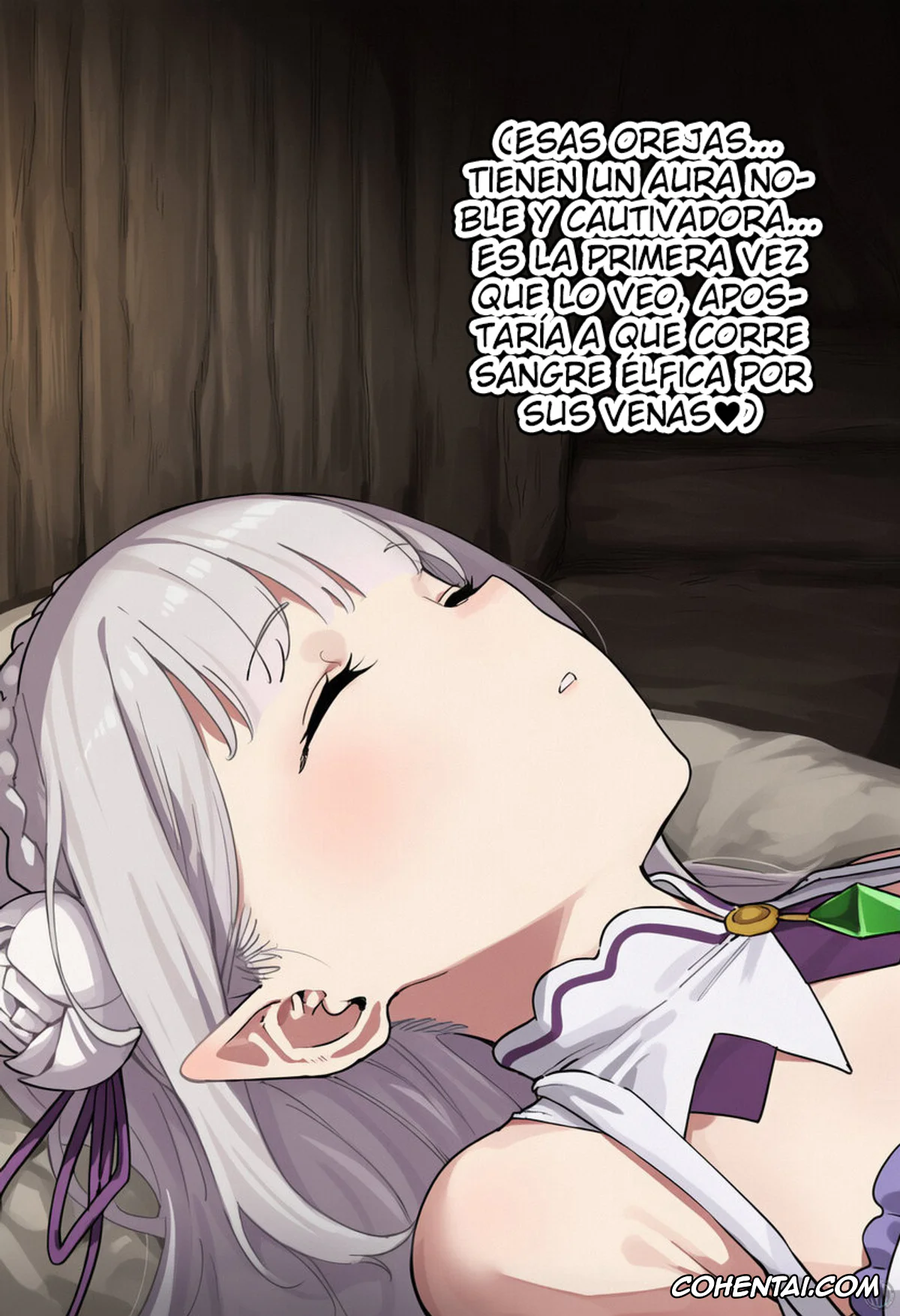 Re:Zero kara Hajimeru Isekai Seikatsu porno, Emilia porno, Kouketsu na Half Elf no Emilia ga Henkyou no Noumin Jiji ni Damasare Yome ni Otosareru (Re׃Zero kara Hajimeru Isekai Seikatsu), pagina 17