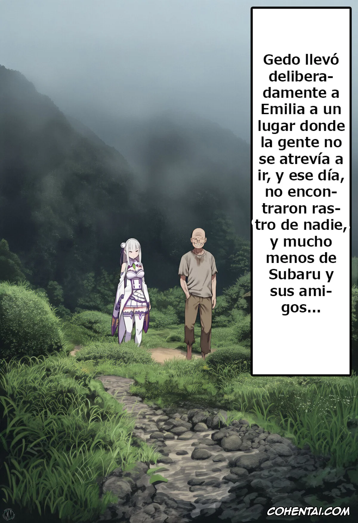 Re:Zero kara Hajimeru Isekai Seikatsu porno, Emilia porno, Kouketsu na Half Elf no Emilia ga Henkyou no Noumin Jiji ni Damasare Yome ni Otosareru (Re׃Zero kara Hajimeru Isekai Seikatsu), pagina 26