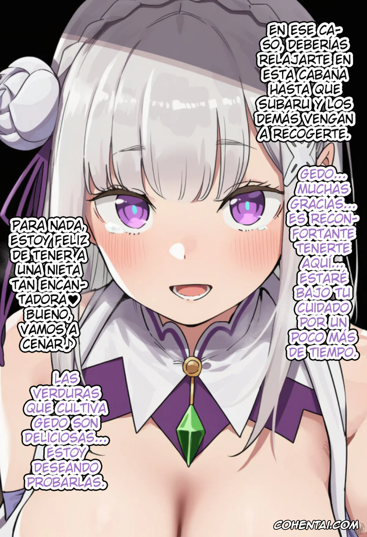 Re:Zero kara Hajimeru Isekai Seikatsu porno, Emilia porno, Kouketsu na Half Elf no Emilia ga Henkyou no Noumin Jiji ni Damasare Yome ni Otosareru (Re׃Zero kara Hajimeru Isekai Seikatsu), pagina 29