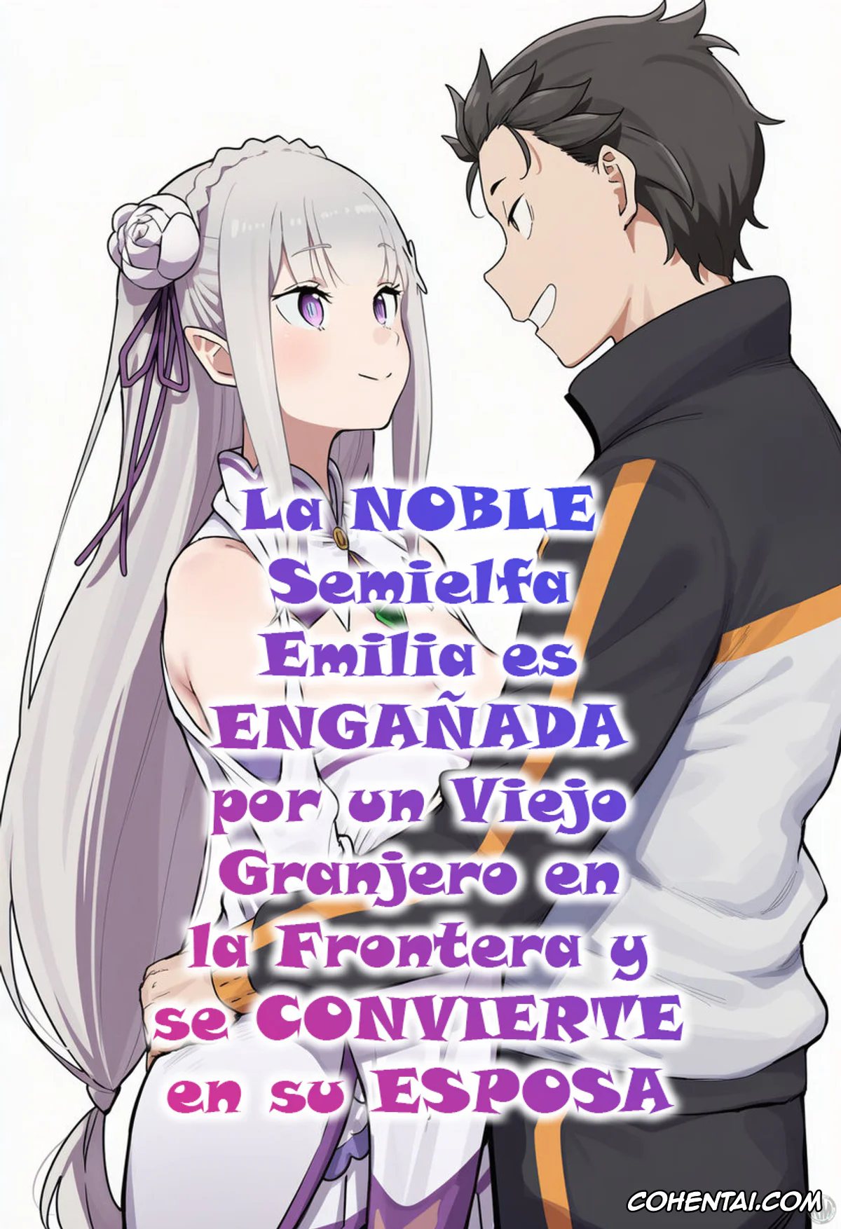 Re:Zero kara Hajimeru Isekai Seikatsu porno, Emilia porno, Kouketsu na Half Elf no Emilia ga Henkyou no Noumin Jiji ni Damasare Yome ni Otosareru (Re׃Zero kara Hajimeru Isekai Seikatsu), pagina 59
