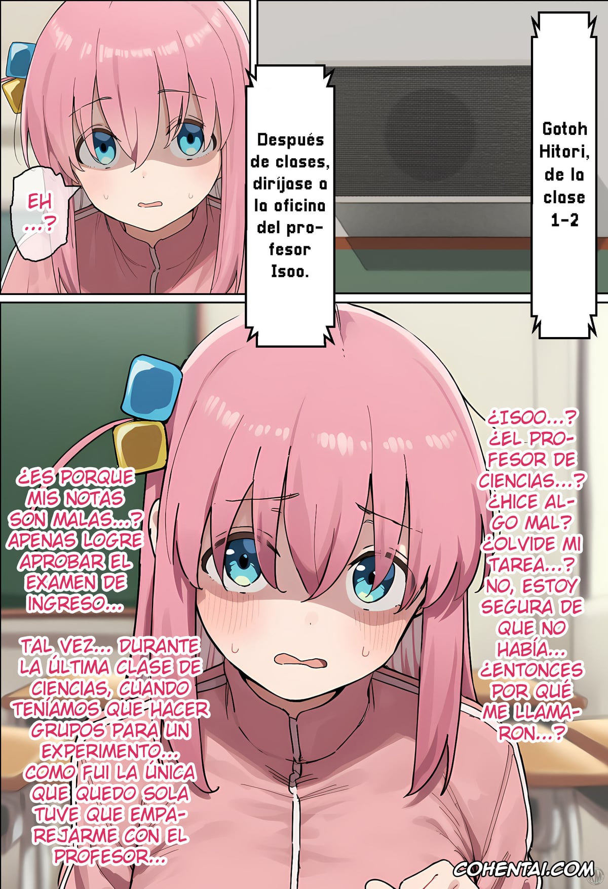 Bocchi the Rock! porno, Hitori Gotou porno, “Bocchi” na Watashi ga “Okusan” ni!?“Hitori” ga “Fufu” ni Naru Made (Bocchi the Rock!), pagina 5