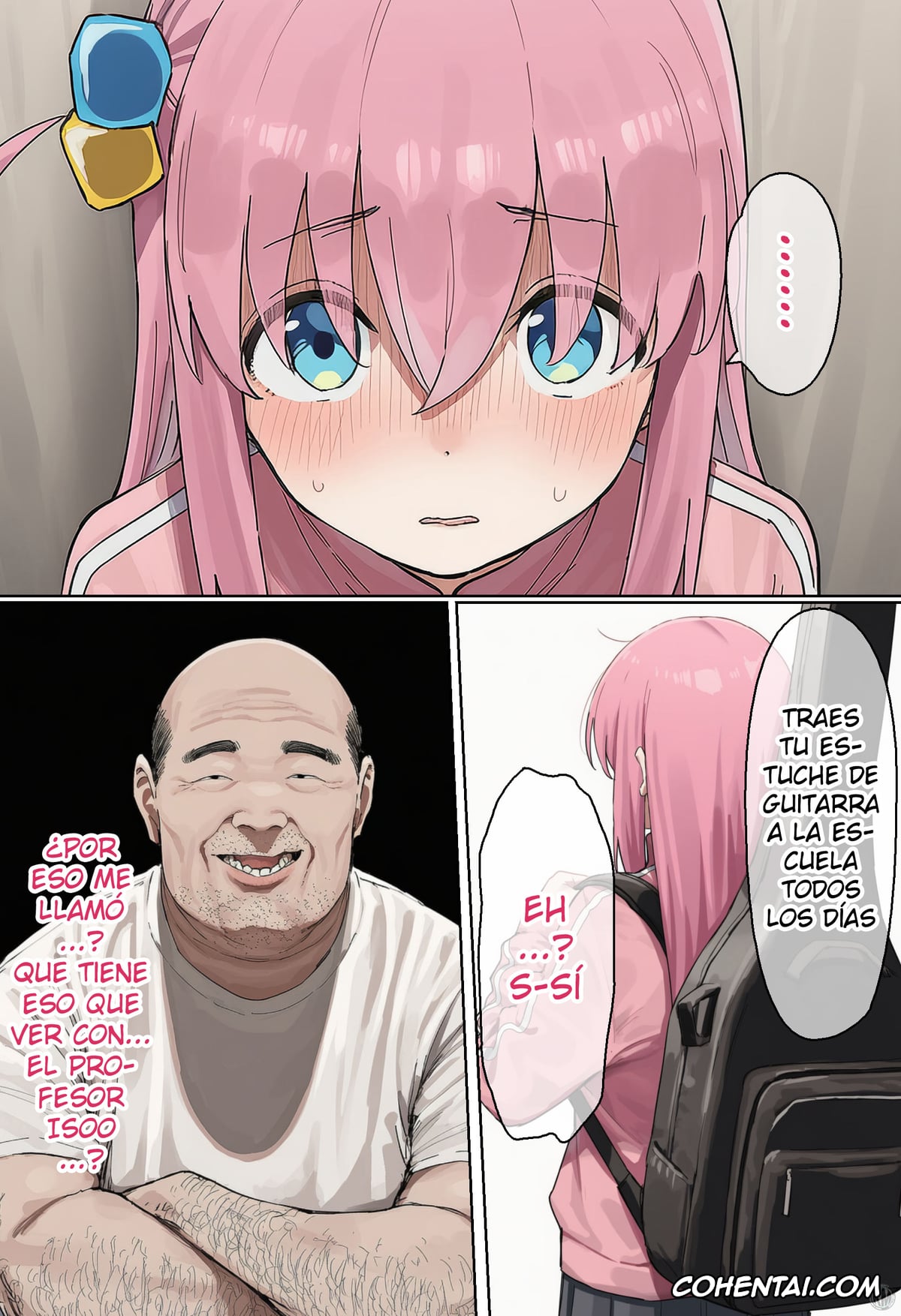 Bocchi the Rock! hentai, Hitori Gotou hentai, “Bocchi” na Watashi ga “Okusan” ni!?“Hitori” ga “Fufu” ni Naru Made (Bocchi the Rock!), pagina 9