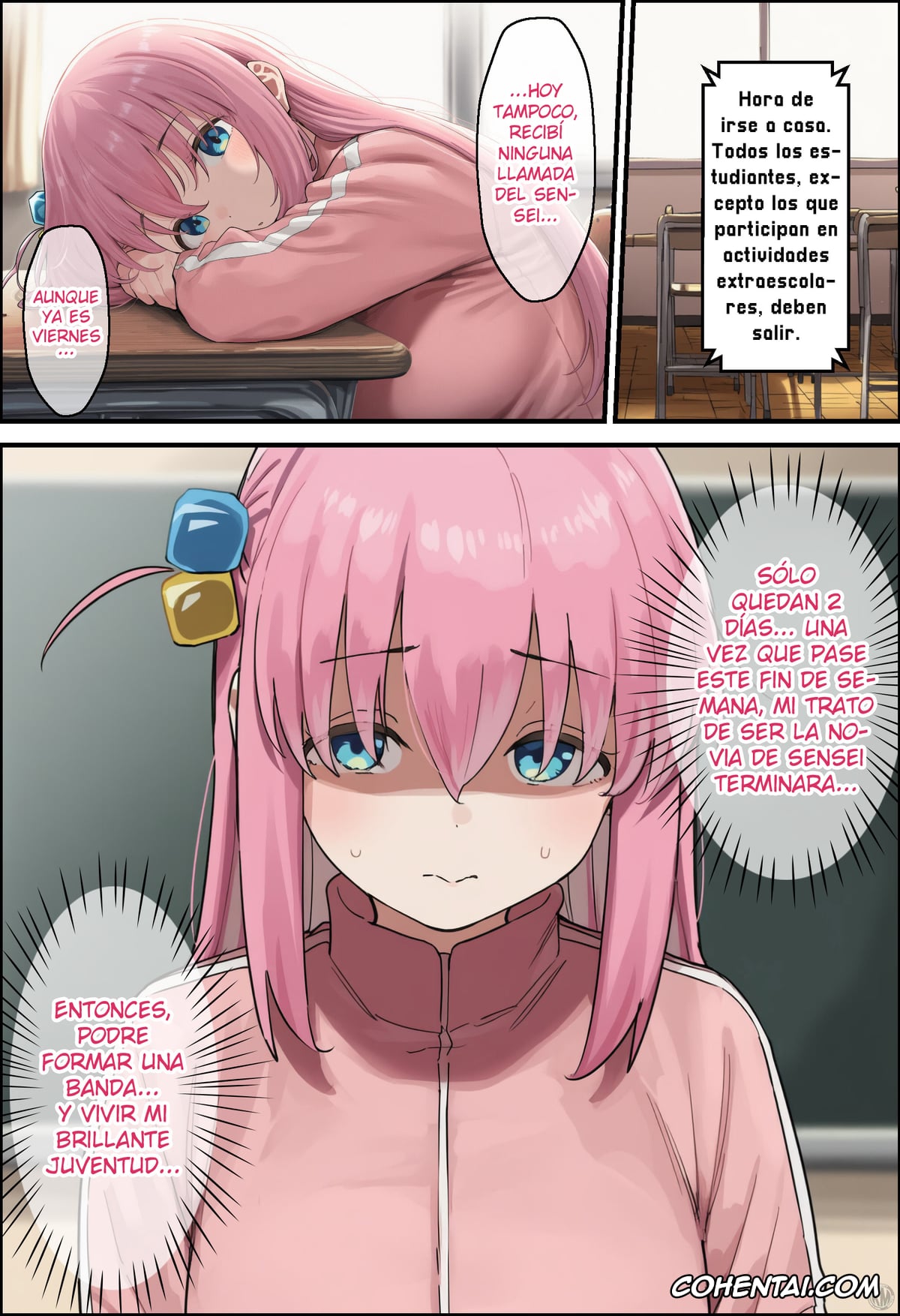 Bocchi the Rock! xxx, Hitori Gotou xxx, “Bocchi” na Watashi ga “Okusan” ni!?“Hitori” ga “Fufu” ni Naru Made (Bocchi the Rock!), pagina 85
